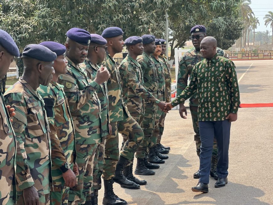 I am committed to resolving your challenges – Western Regional Minister assures 2nd Infantry Battalion